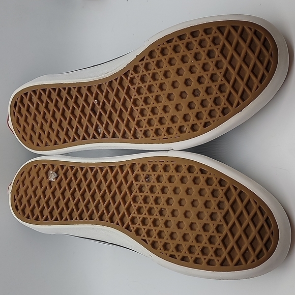 Men's Vans suede/canvas low top skate shoes - Picture 10 of 11